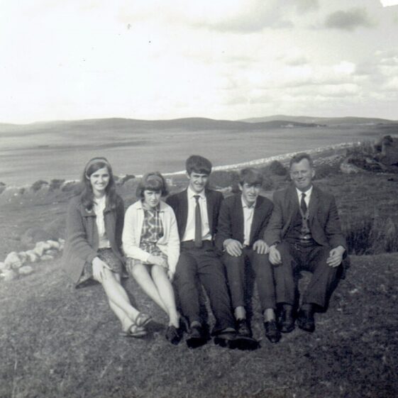 Knockerasser photos - (May 2019) (11) Maisie, Judy, Eddie and Denny McDonagh and Joe Geraghty
| Photo courtesy Walter McDonagh