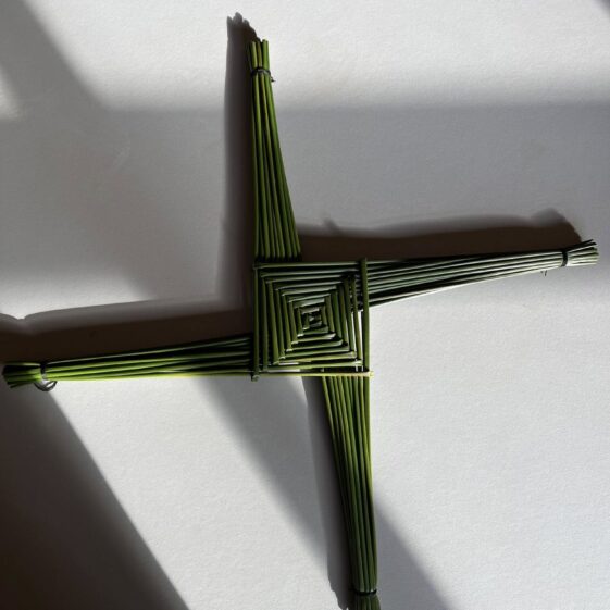 623266668_10232966155600334_926559124705481532_n Four armed St Brigid's cross by Moycullen Parish Meitheal 2026 | Fr Martin Whelan
