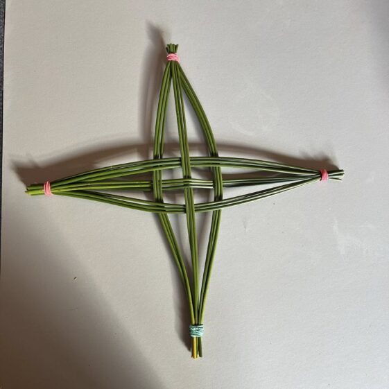 624841893_10232966155160323_1585873846540807831_n Interlaced St Brigid's cross by Moycullen Parish Meitheal 2026 | Fr Martin Whelan
