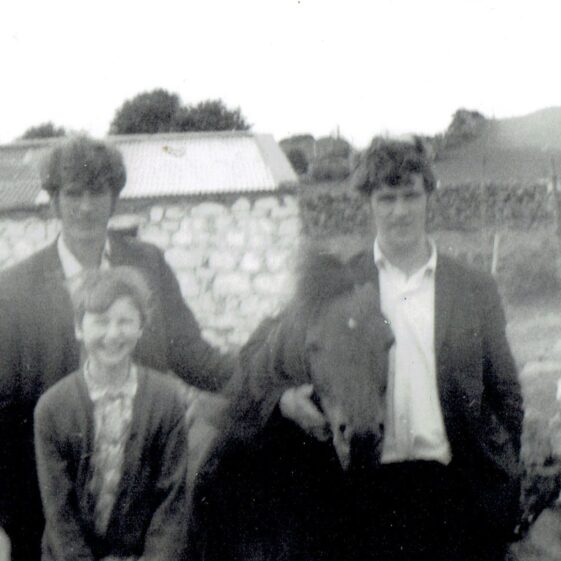Knockerasser photos - (May 2019) (1) Margaret O'Sullivan, Denny and Eddie McDonagh | Photo courtesy Judy Darcy