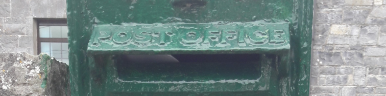 Post Box at Tullokyne Moycullen  Photo: Moycullen Heritage