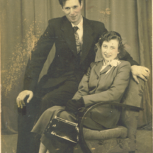 Kitty (nee Conneely) and Laurence Walsh on their wedding day | Photo Credit Kitty Walsh