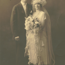 Lawrence Walsh (Lealetter) and Celia Sullivan (Lisagurrane) on their wedding day in Boston | Photo Credit Jimmy Walsh