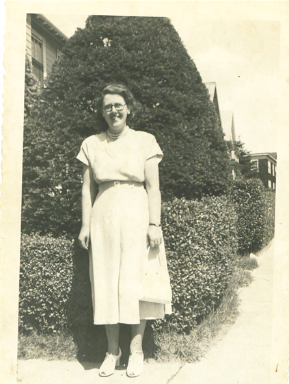 Margaret Hurd (nee Connor). July 1948 Boston | Photo Credit Margaret Hurd