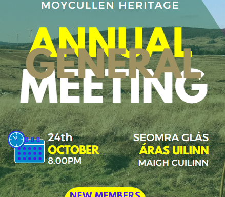 Moycullen Heritage Annual General Meeting 2022