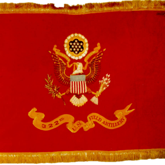 Flag of the 322nd Field Artillery  | Cyrus Moore III, Ohio WWI Centennial Committee