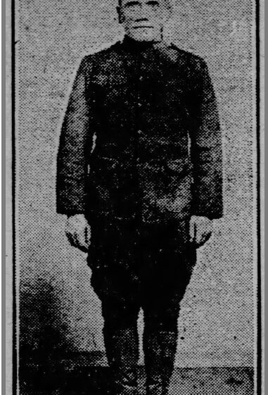 Thomas O'Malley in military uniform (The only known photo of Thomas) | The Baltimore Sunday 21 November 1918