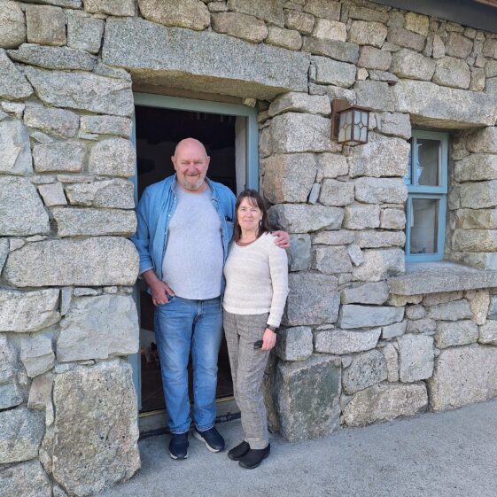 20250326_160136 Mia Shea visits from Newburyport, Massachusetts. Moycullen heritage were happy to introduce her to her cousin Tony, who still resides in the house her 3x great grandfather Bartley Reilly built in Killagoola circa 1835.
26 March 2025 | Moycullen Heritage