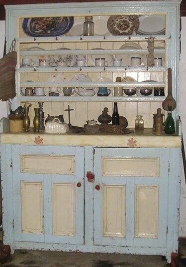 Kitchen Storage in Bygone Days