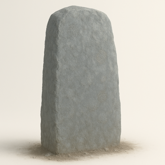 AI Generated Impression of Cloch Mór Liagáin 