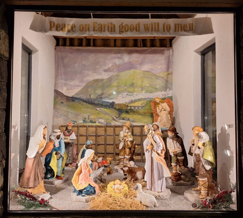 Christmas, Crib, Moycullen, Maigh Cuilinn | Moycullen Heritage