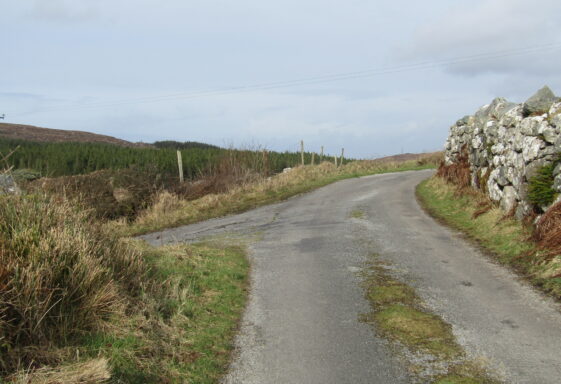 A journey from Troscadh na Lobhar to Garraí Gamhain