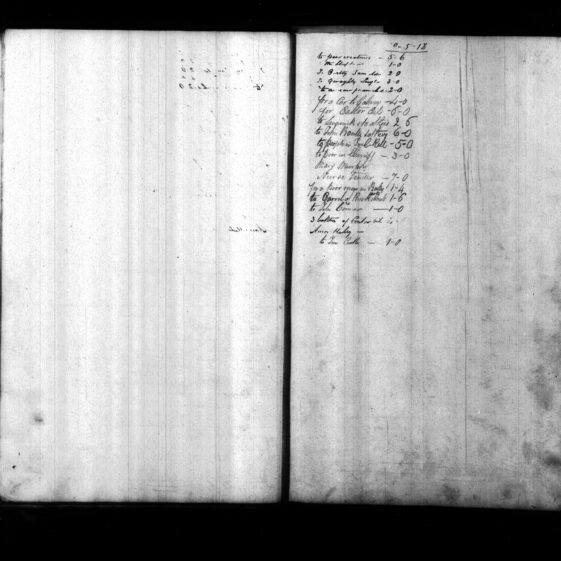 Moycullen Famine Relief Accounts 1847