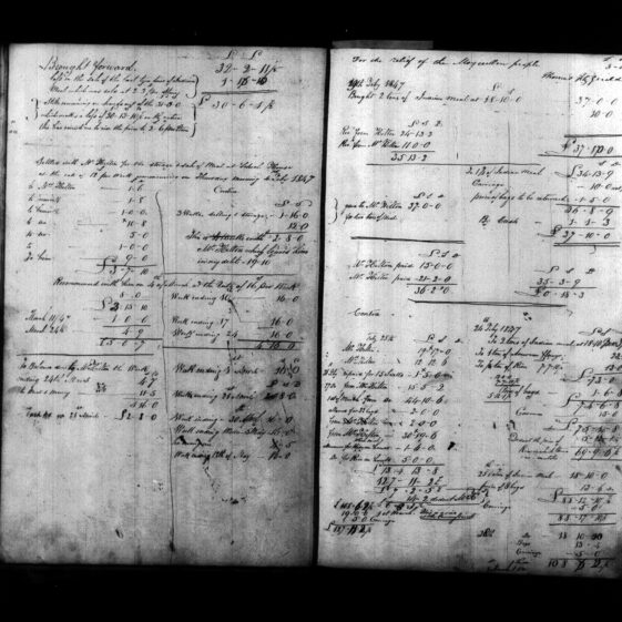 Moycullen Famine Relief Accounts 1847