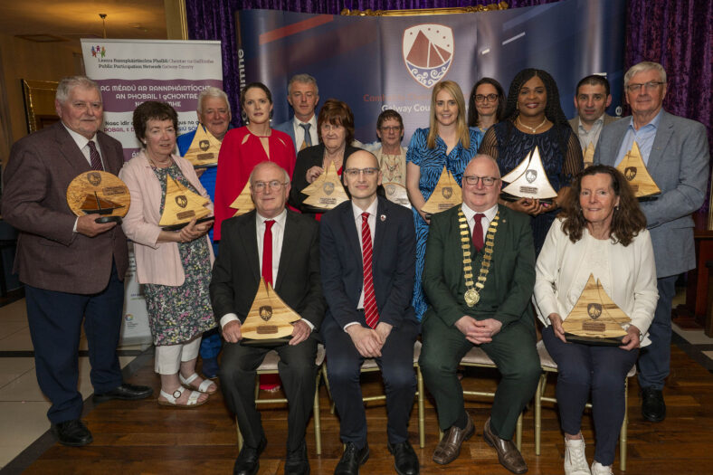 Cathaoirleach Awards 2026 All Category Winners group photo | Photo Courtesy Murtography and Galway County Council