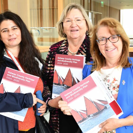 DSC_1729 Three ladies smiling, holding the new book | Jacinta Fahy