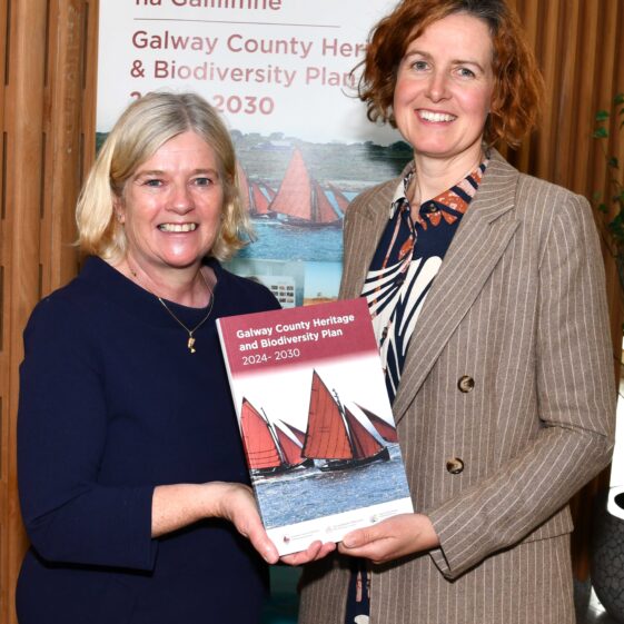 DSC_1881 Marie Mannion , Heritage Officer & Rosina Joyce, Biodiversity Officer | Jacinta Fahy