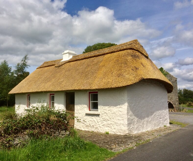 The Restored and Rethatched Miller’s Cottage at Templetogher, Williamstown | Williamstown Heritage Society