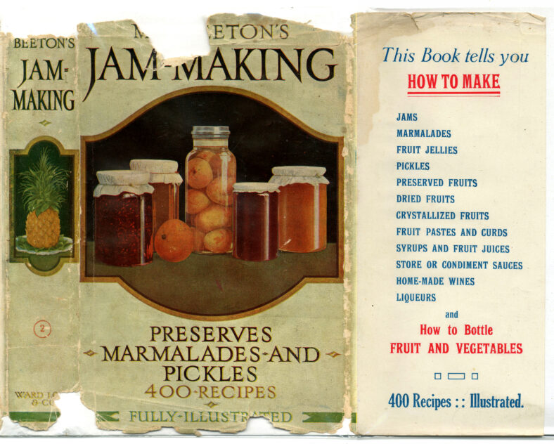 Mrs. Beeton's Jam Making 1924