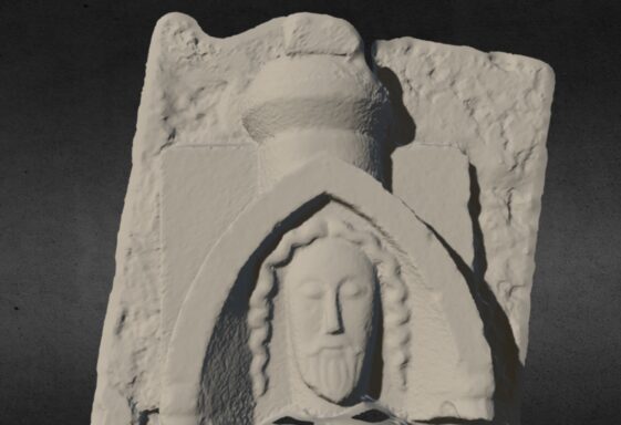 Abbeyknockmoy - Carved Head