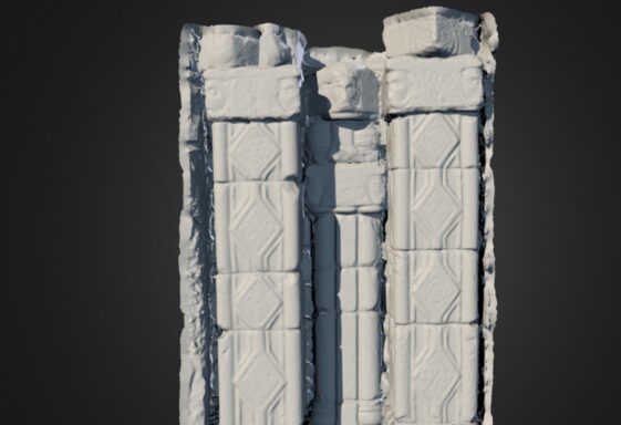 Annaghdown Priory - Pillars