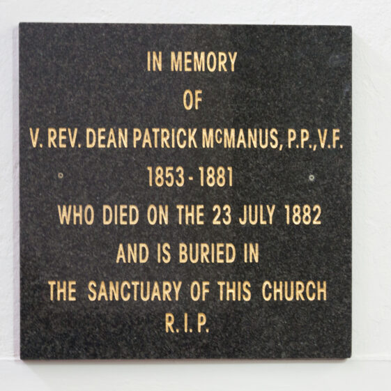 Plaque 10 - McManus
 | Roger Harrison