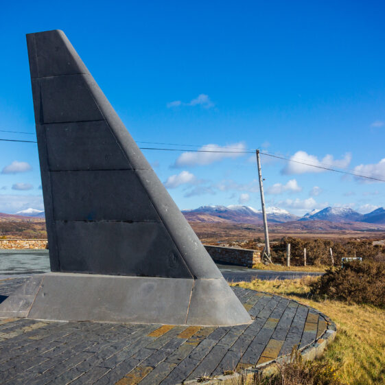 Alcock and Brown monument at Ballinaboy | Roger Harrison