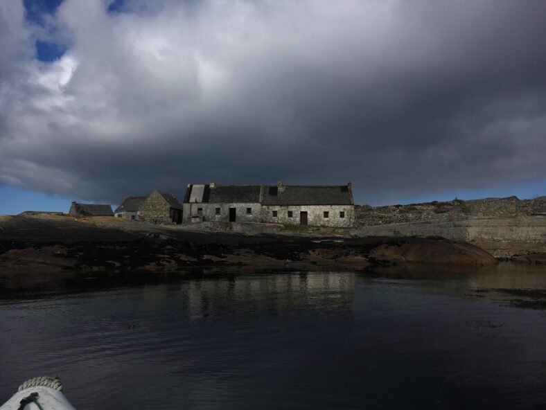 Deserted village on Dinish Island, Leitir Meallain | James Allison