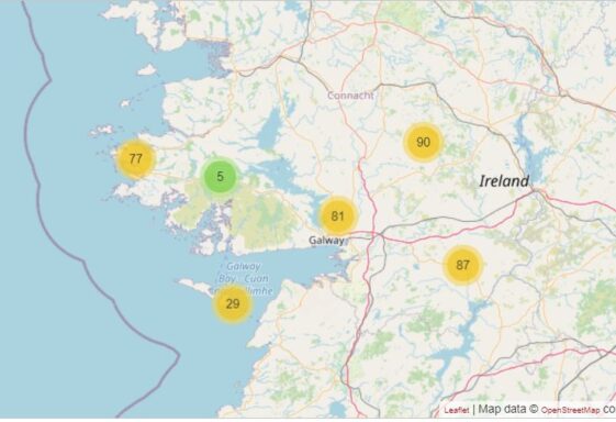 Galway Beo Interactive Map