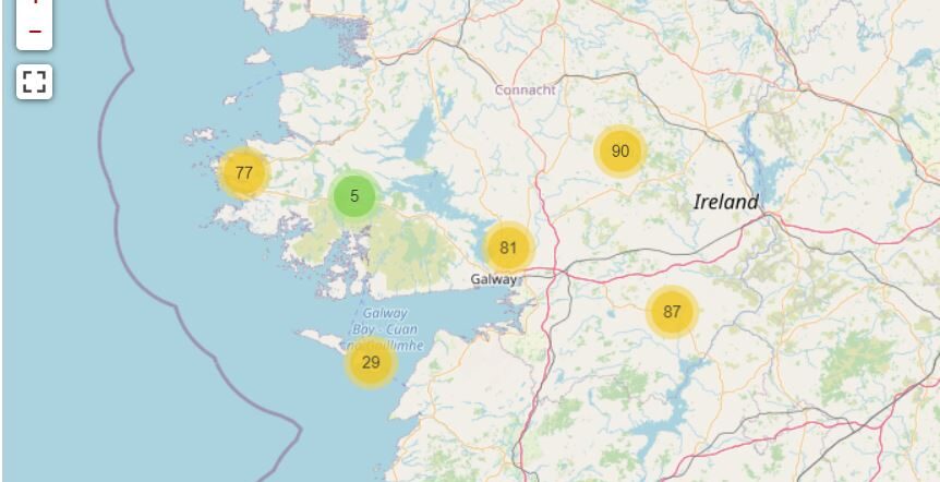Galway Beo Interactive Map
