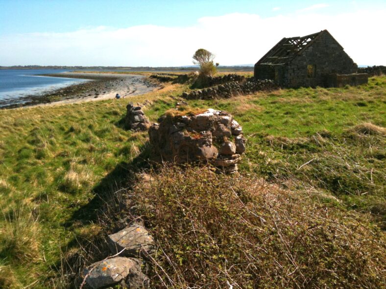 Isl. Eddy Castle - Masonry Stump from W | Paul Gosling