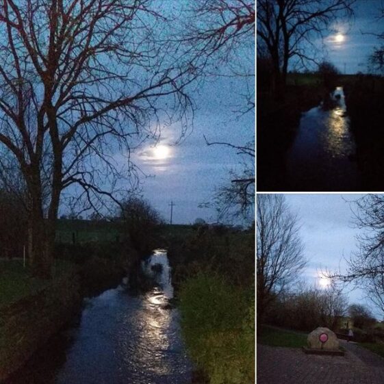 Milltown, Galway, Super Moon, 7th April 2020 | Ollie McHugh