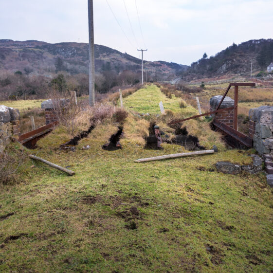 Remains of a bridge  | Roger Harrison