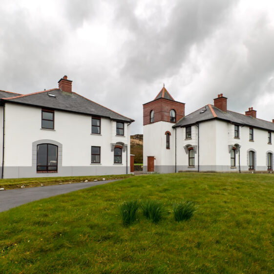 The old Renvyle Coast Guard station, now renovated and used as holiday lets. | Roger Harrison