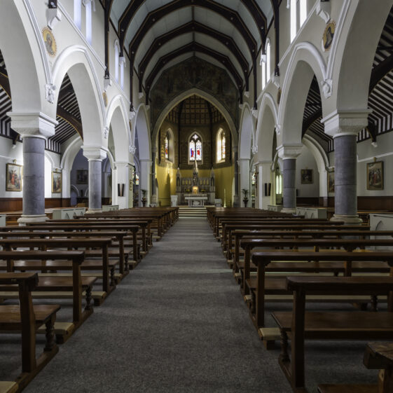 Inside St Josephs Church, Clifden | Roger Harrison