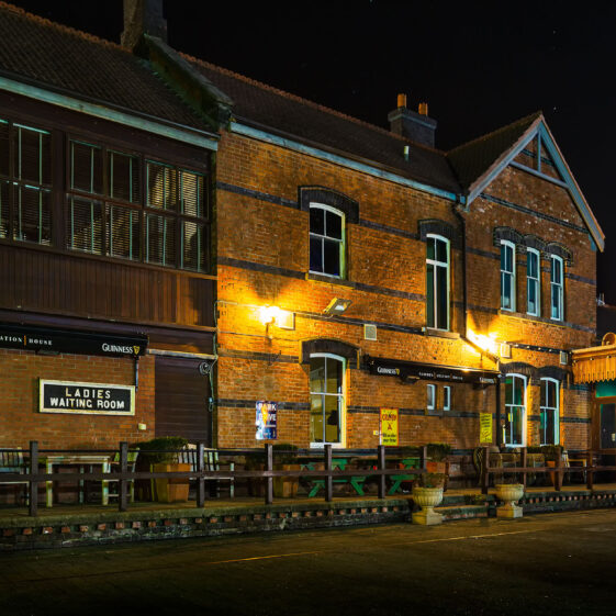 The old railway station, now the Station House Bar | Roger Harrison