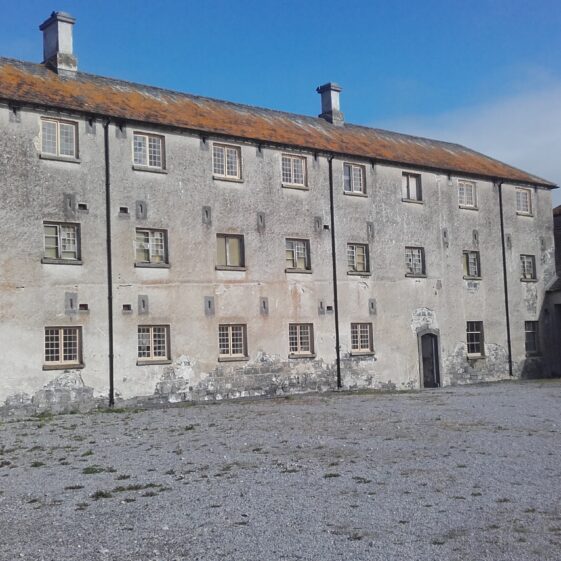 Women's Block and Yard Portumna Workhouse | Clare Doyle