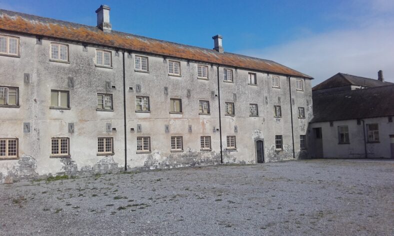 Women's Block and Yard Portumna Workhouse | Clare Doyle