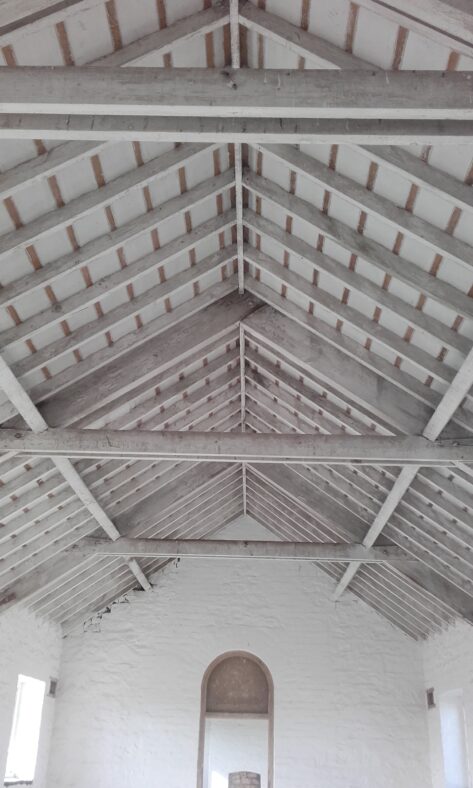 Women's Dorm roof Portumna Workhouse | Clare Doyle