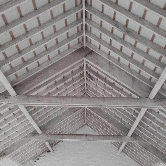 Women's Dorm roof Portumna Workhouse | Clare Doyle