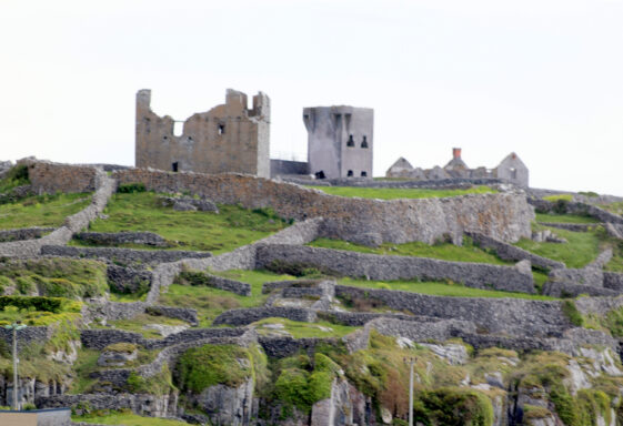 Caislean Ui Bhrian, Dún Formna, An Túr Faire &amp; An sean Bun Scoil
