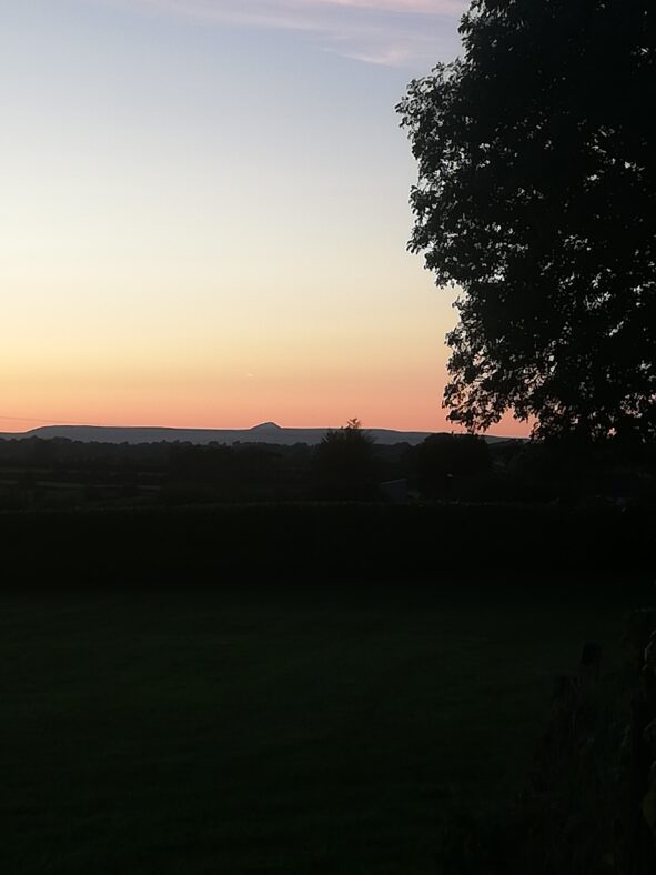 View of Croagh Patrick from Kilconly | Bride Brady