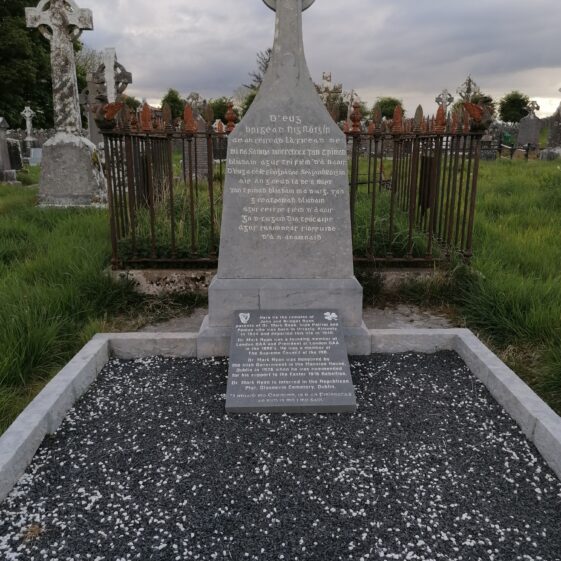 Family Plot of Kilconly Fenian Dr. Mark Ryan | Bride Brady