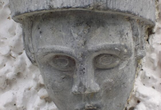 Holy water font