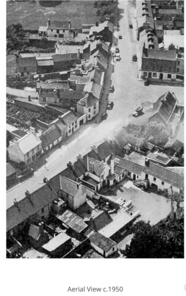 Ariel View 1950’s | Oughterard Heritage