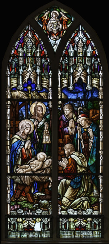 The Nativity, St Cuans Church, Ahascragh | Robert Riddell