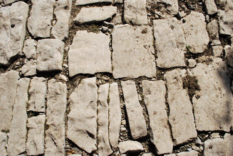 a rare stone floor, underneath its three arches | Paul Connolly