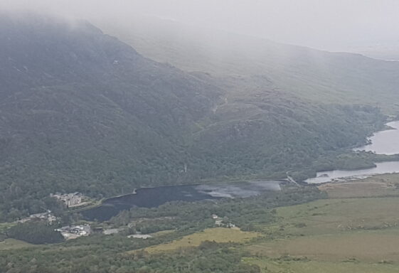 View of Kylemore Abbey
