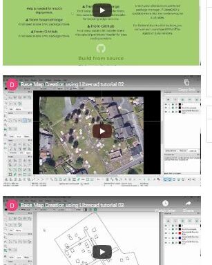 A set of three videos covering, how to create a base map for Cartography mapping