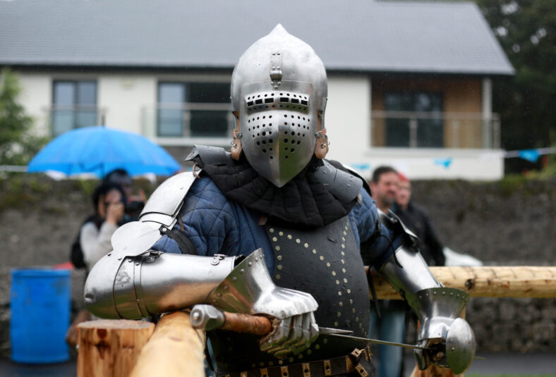 Piotr Posol taking part at the Athenry Walled Town's Day, Co. Galway as a 1916 fitter as part of the National Heritage Week.
 | Photo: Hany Marzouk